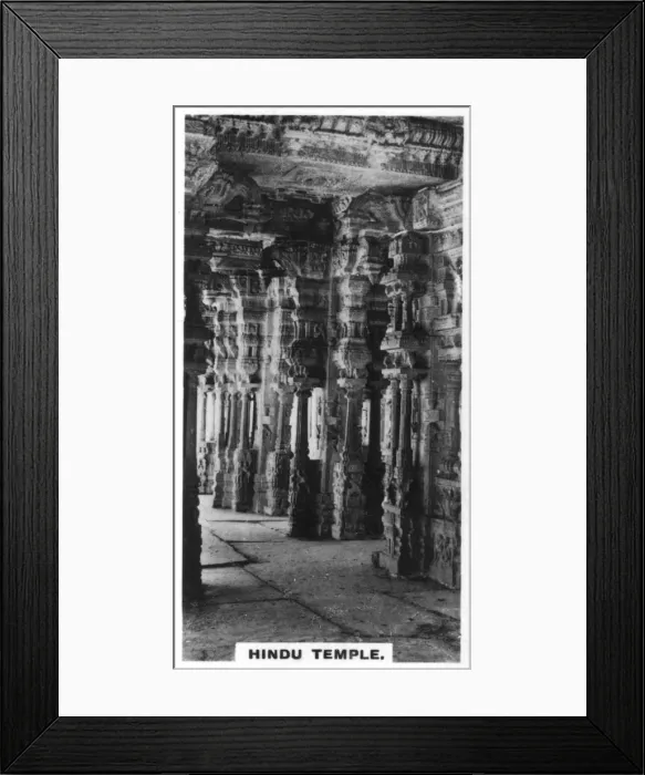 Framed Print : Hindu Temple, Vijayanagar, India, c1925 Framed Print : Hindu Temple, Vijayanagar, India, c1925