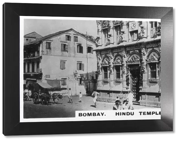 Hindu Temple, Bombay, India, c1925