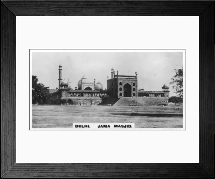 Framed Print : Jama Masjid, Delhi, India, c1925 Framed Print : Jama Masjid, Delhi, India, c1925