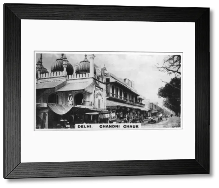 Framed Print : Chandni Chowk, Delhi, India, c1925 Framed Print : Chandni Chowk, Delhi, India, c1925