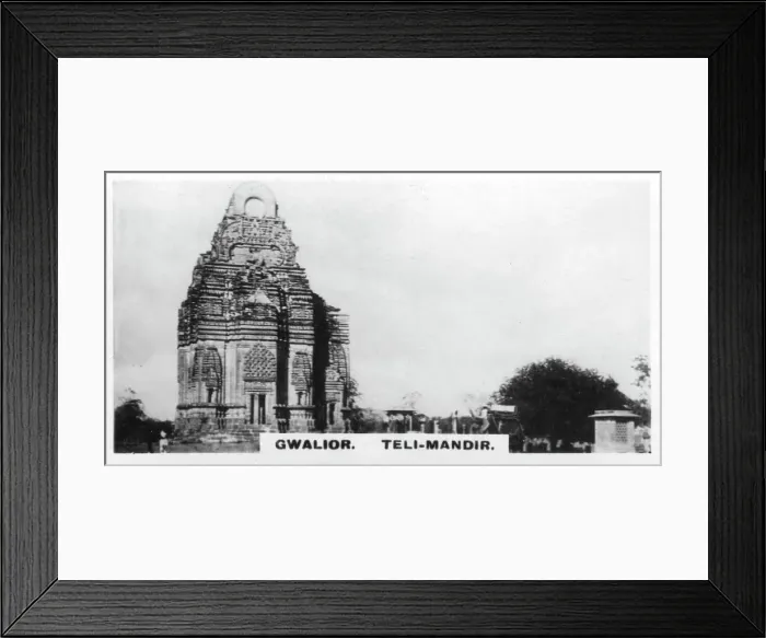 Framed Print : Teli-Mandir, Gwalior, India, c1925 Framed Print : Teli-Mandir, Gwalior, India, c1925