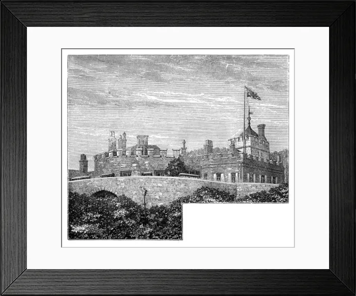 Framed Print : Walmer Castle, Kent, c1888 Framed Print : Walmer Castle, Kent, c1888