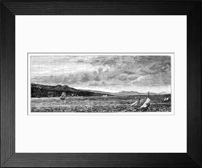 Framed Print : Off the coast of Asia Minor, c1900 Framed Print : Off the coast of Asia Minor, c1900
