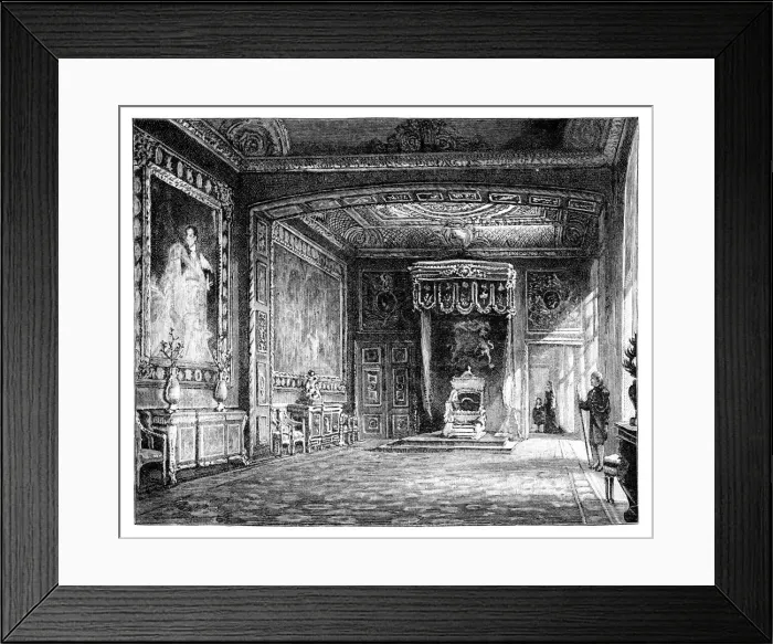 Framed Print : The Throne Room, Windsor Castle, c1888 Framed Print : The Throne Room, Windsor Castle, c1888