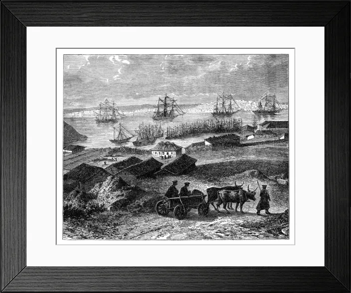 Framed Print : Sebastopol, Crimea, Ukraine, c1888 Framed Print : Sebastopol, Crimea, Ukraine, c1888