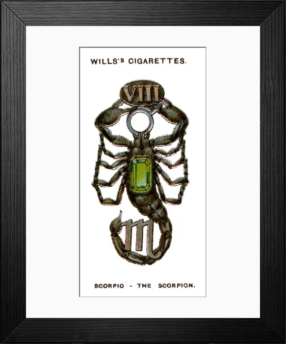 Framed Print : Scorpio, The Scorpion, 1923 Framed Print : Scorpio, The Scorpion, 1923
