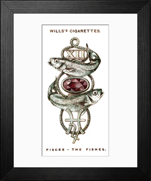 Framed Print : Pisces, The Fishes, 1923 Framed Print : Pisces, The Fishes, 1923