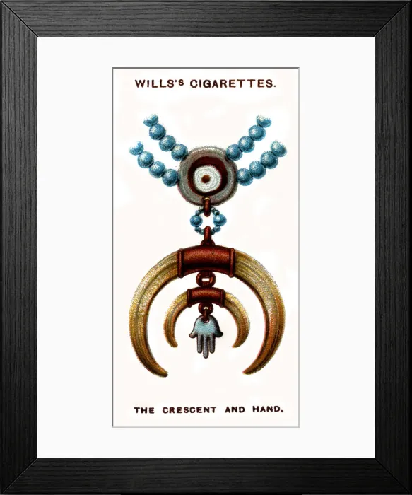 Framed Print : The Crescent and Hand, 1923 Framed Print : The Crescent and Hand, 1923