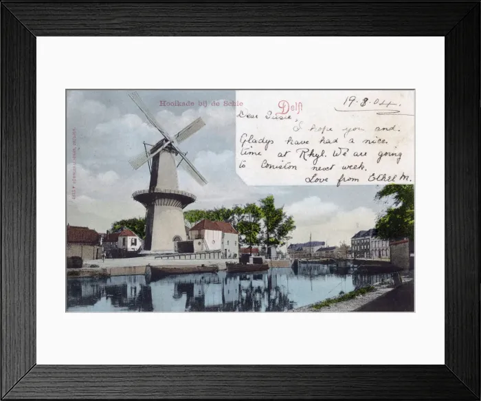 Framed Print : Delft, Holland, 1904 Framed Print : Delft, Holland, 1904