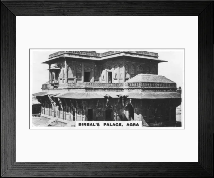 Framed Print : Birbals Palace, Fatehpur Sikri, Agra, India, c1925 Framed Print : Birbals Palace, Fatehpur Sikri, Agra, India, c1925