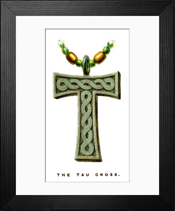 Framed Print : The Tau Cross, 1923 Framed Print : The Tau Cross, 1923
