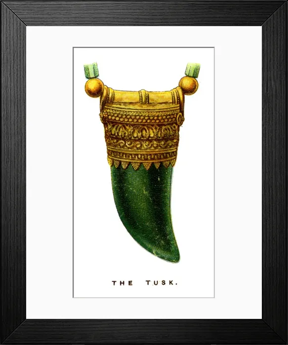 Framed Print : The Tusk, 1923 Framed Print : The Tusk, 1923