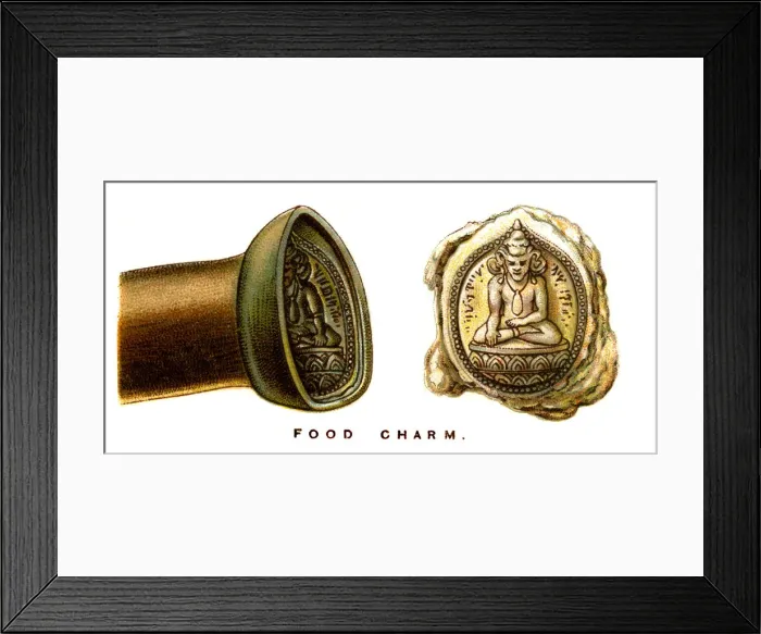 Framed Print : Food Charm, 1923 Framed Print : Food Charm, 1923