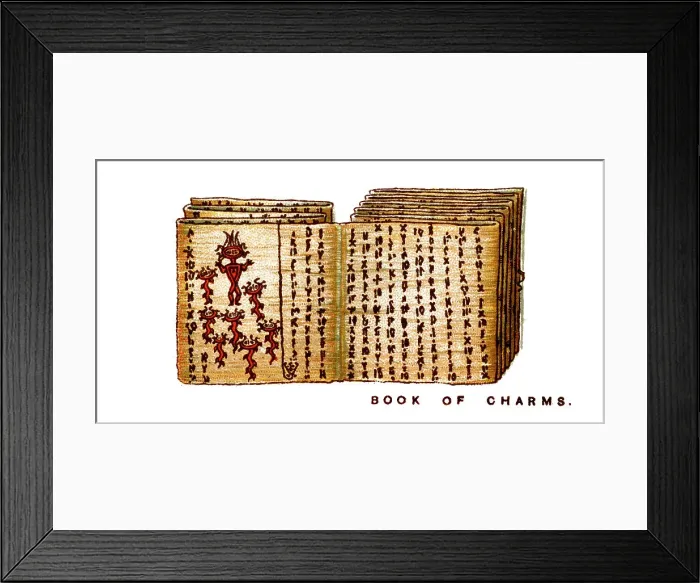 Framed Print : Book of Charms, 1923 Framed Print : Book of Charms, 1923