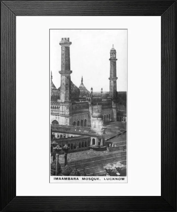Framed Print : Imaambara Mosque, Lucknow, India, c1925 Framed Print : Imaambara Mosque, Lucknow, India, c1925