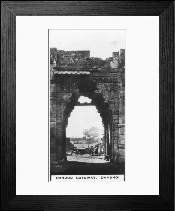 Framed Print : Nandod Gateway, Dhabhoi, India, c1925 Framed Print : Nandod Gateway, Dhabhoi, India, c1925