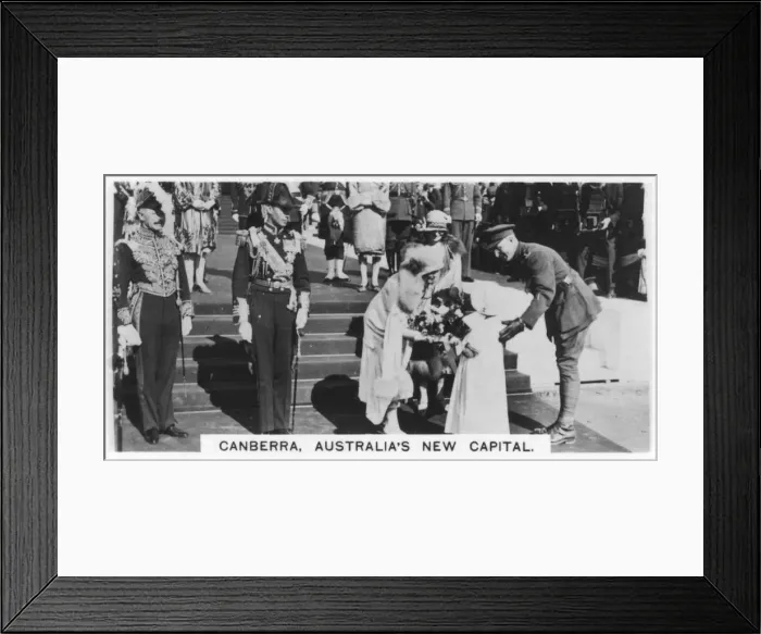 Framed Print : Canberra, Australia, 1928 Framed Print : Canberra, Australia, 1928