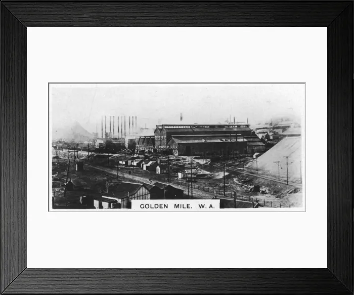 Framed Print : Golden Mile, Western Australia, 1928 Framed Print : Golden Mile, Western Australia, 1928
