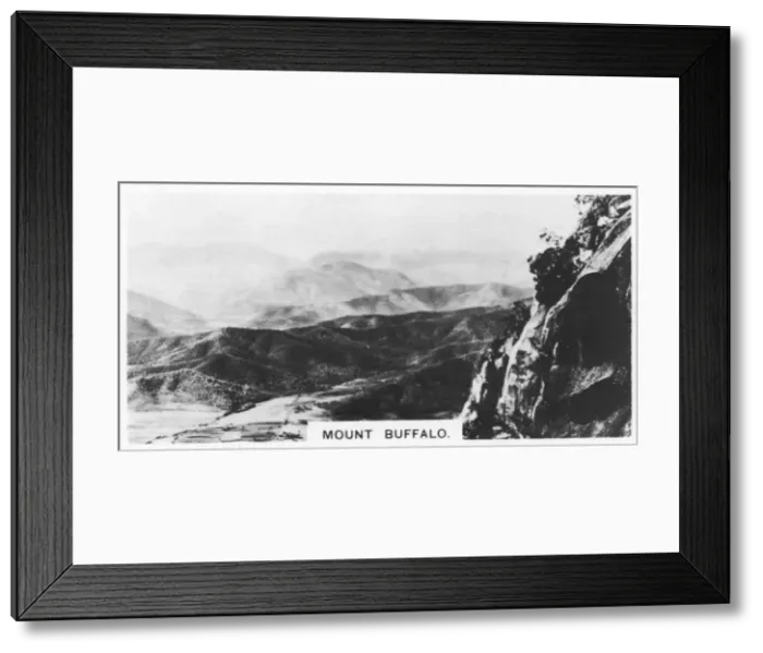 Framed Print : Mount Buffalo, Victoria, Australia, 1928 Framed Print : Mount Buffalo, Victoria, Australia, 1928