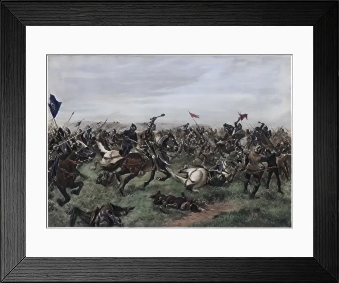 Framed Print : Battle of Agincourt, 25 October 1415 Framed Print : Battle of Agincourt, 25 October 1415