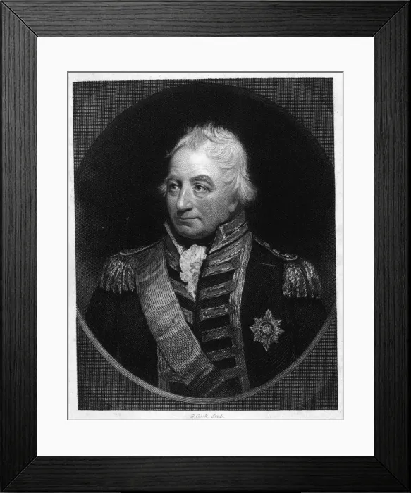 Framed Print : John Jervis (1735-1823), 1st Earl of St Vincent, 1851. Artist: G Cook Framed Print : John Jervis (1735-1823), 1st Earl of St Vincent, 1851. Artist: G Cook