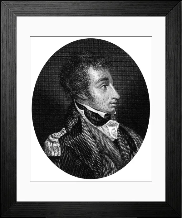 Framed Print : Admiral Sir William Sydney Smith (1764-1840), naval commander, 1837 Framed Print : Admiral Sir William Sydney Smith (1764-1840), naval commander, 1837