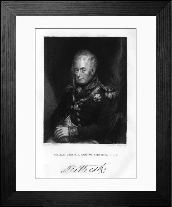 Framed Print : Admiral William Carnegie (1756-1831), 7th Earl of Northesk, 1837. Artist: Henry Cook Framed Print : Admiral William Carnegie (1756-1831), 7th Earl of Northesk, 1837. Artist: Henry Cook