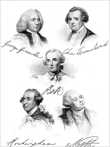 British politicians and prime ministers, 1837. Artist: R Hick