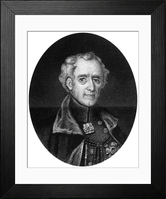 Framed Print : Hugh Gough (1779-169), 1st Viscount Gough, (1779-1869), 1837 Framed Print : Hugh Gough (1779-169), 1st Viscount Gough, (1779-1869), 1837