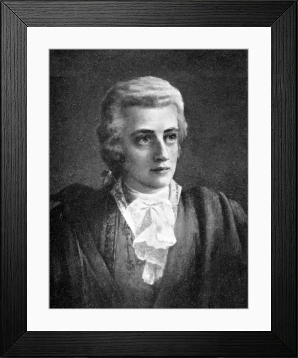 Framed Print : Wolfgang Amadeus Mozart, (1756-1791), composer, 1909 Framed Print : Wolfgang Amadeus Mozart, (1756-1791), composer, 1909