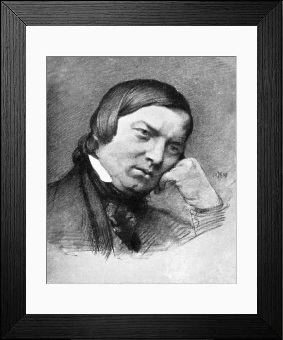 Framed Print : Robert Schumann, (1810-1856), German composer and pianist, 1909. Artist: Robert Schumann Framed Print : Robert Schumann, (1810-1856), German composer and pianist, 1909. Artist: Robert Schumann