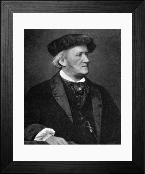 Framed Print : Wilhelm Richard Wagner, (1813-1883), German composer, conductor, music theorist, 1909 Framed Print : Wilhelm Richard Wagner, (1813-1883), German composer, conductor, music theorist, 1909