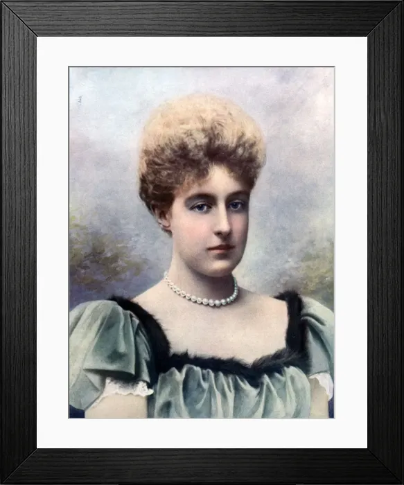 Framed Print : Helene d Orleans, the Duchess of Aosta, late 19th-early 20th century Framed Print : Helene d Orleans, the Duchess of Aosta, late 19th-early 20th century