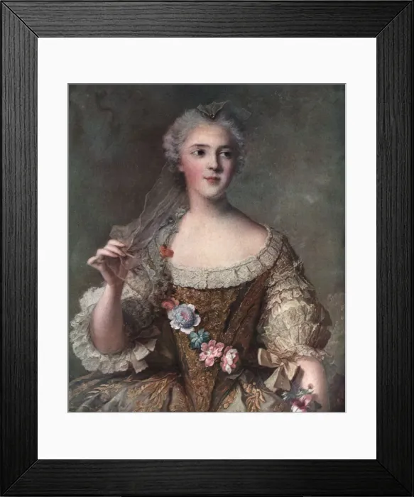 Framed Print : Madame Sophie, daughter of Louis XV, 1909. Artist: Jean-Marc Nattier Framed Print : Madame Sophie, daughter of Louis XV, 1909. Artist: Jean-Marc Nattier