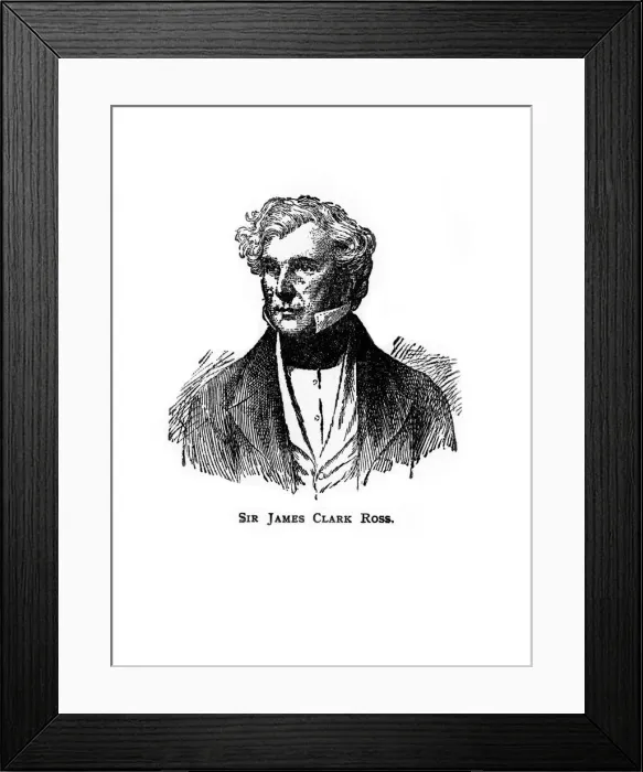 Framed Print : Sir James Clark Ross, 19th century British naval officer and explorer, (20th century) Framed Print : Sir James Clark Ross, 19th century British naval officer and explorer, (20th century)
