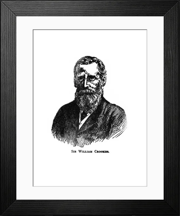 Framed Print : Sir William Crookes, English chemist and physicist, (20th century) Framed Print : Sir William Crookes, English chemist and physicist, (20th century)