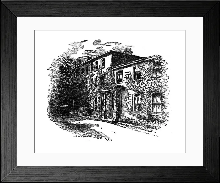 Framed Print : Charles Darwins house in Downe, Kent Framed Print : Charles Darwins house in Downe, Kent