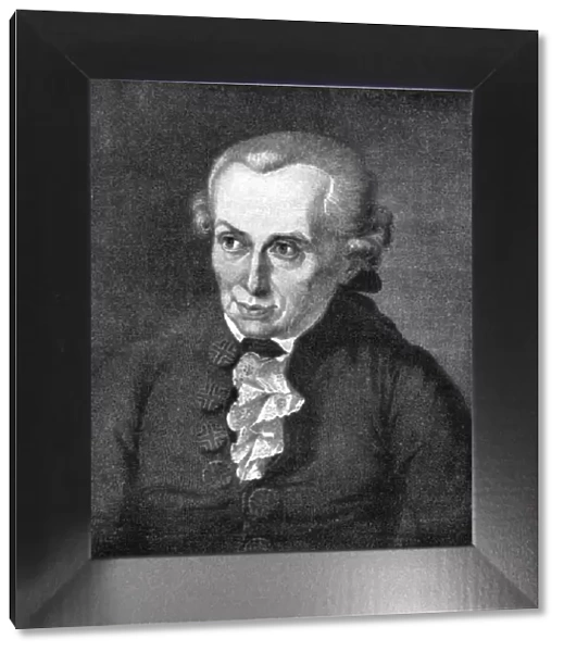 Immanuel Kant, German philosopher, (1900)