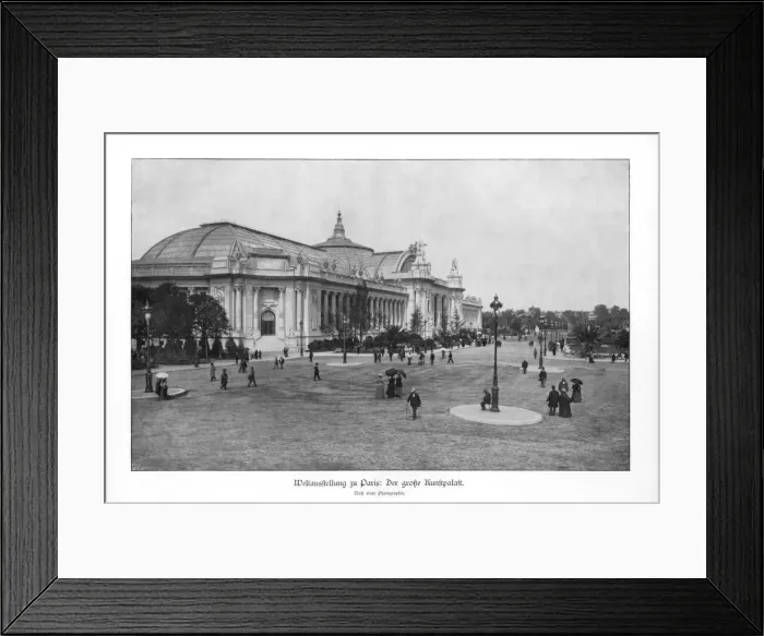 Framed Print : Fine Arts Palace, Paris World Exposition, 1889, (1900) Framed Print : Fine Arts Palace, Paris World Exposition, 1889, (1900)