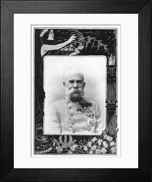 Framed Print : Emperor Franz Josef I of Austria, 1900 Framed Print : Emperor Franz Josef I of Austria, 1900