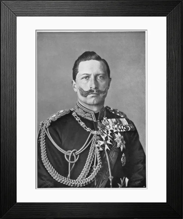 Framed Print : Wilhelm II, Emperor of Germany, 1900. Artist: Reichard & Lindner Framed Print : Wilhelm II, Emperor of Germany, 1900. Artist: Reichard & Lindner