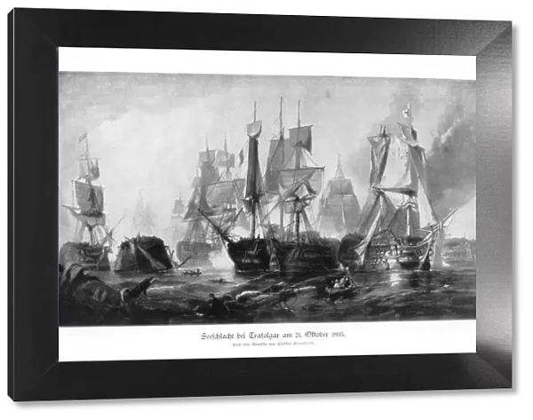 Battle of Trafalgar, 21 October 1805 (1900)