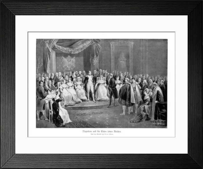 Framed Print : Napoleon and the first of his empires, c1804-1814 Framed Print : Napoleon and the first of his empires, c1804-1814