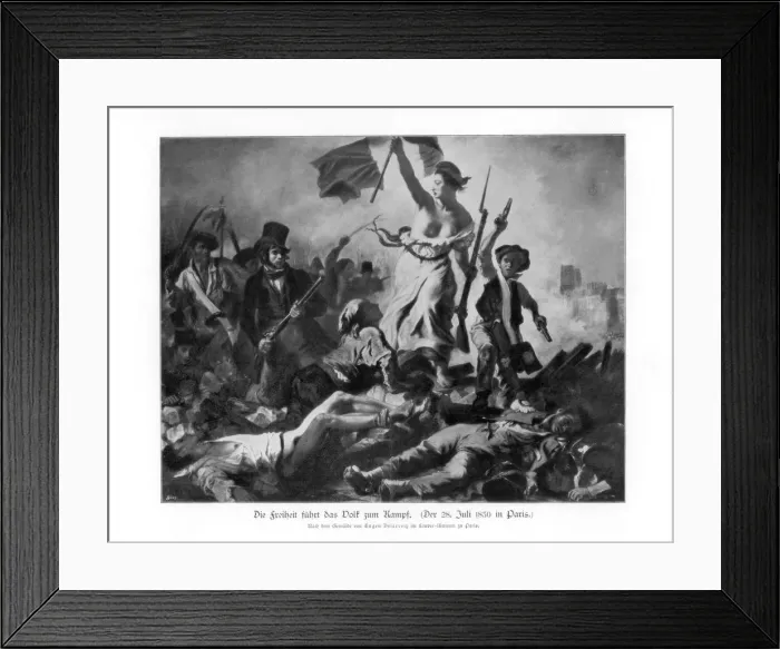 Framed Print : Liberty Leading the People 28th July 1830 (1900) Framed Print : Liberty Leading the People 28th July 1830 (1900)