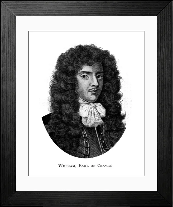 Framed Print : William Craven (1606-1697), 1st Earl of Craven, 19th century Framed Print : William Craven (1606-1697), 1st Earl of Craven, 19th century