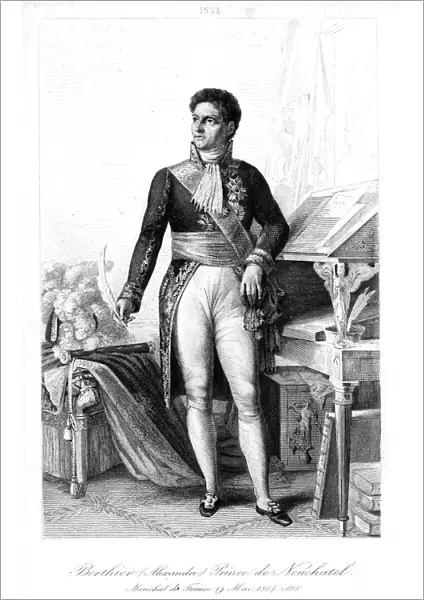 Louis Alexandre Berthier (1753-1815), Marshal of France, 1839. Artist: Contenau