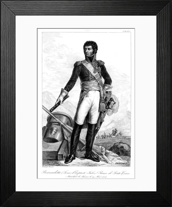 Framed Print : Charles XIV John of Sweden (1763-1844), King of Sweden, 1839. Artist: Francois Pigeot Framed Print : Charles XIV John of Sweden (1763-1844), King of Sweden, 1839. Artist: Francois Pigeot