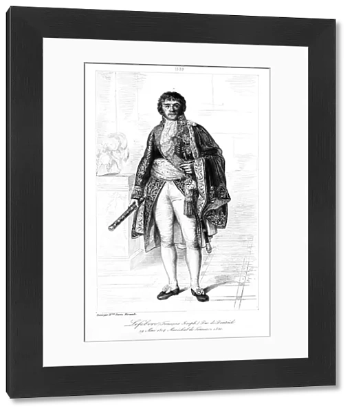 Francois Joseph Lefebvre (1755-1820), duc de Dantzig, 1839. Artist: Francois Pigeot