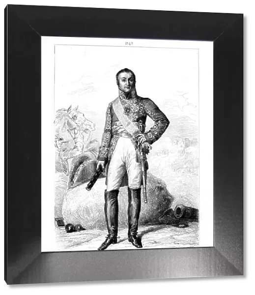 Nicolas Charles Oudinot (1767-1847), Duke of Reggio and Marshal of France, 1839. Artist: Francois Pigeot