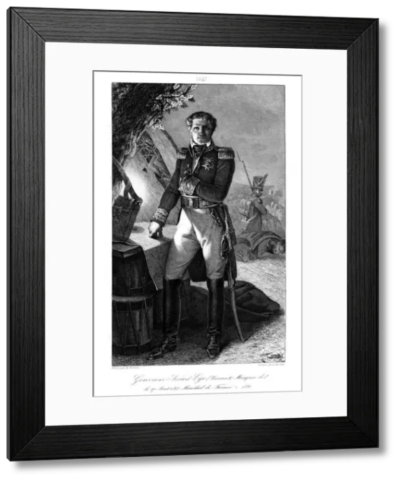Framed Print : Laurent Gouvion Saint-Cyr (1764-1830), Marshal of France, 1839. Artist: Julien Leopold Boilly Framed Print : Laurent Gouvion Saint-Cyr (1764-1830), Marshal of France, 1839. Artist: Julien Leopold Boilly